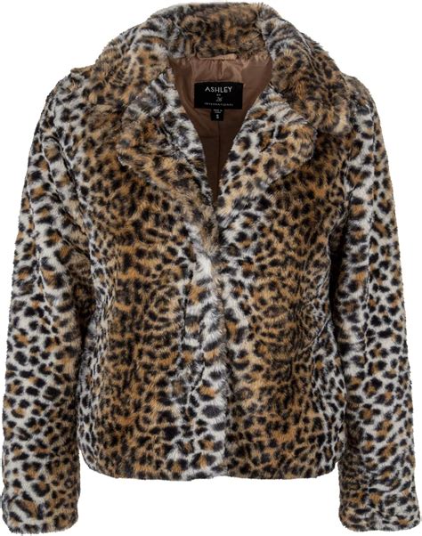 fur cheetah jacket|cheetah print faux fur jacket.